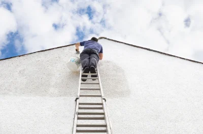 Peinture extérieure à Neuville-Ferrières — façades et ravalement